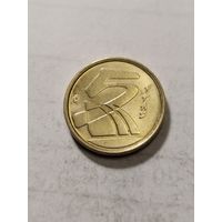 Испания 5 песет 1991