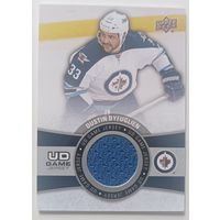 Хоккейная карточка НХЛ джерси Dustin Byfuglien (Виннипег)