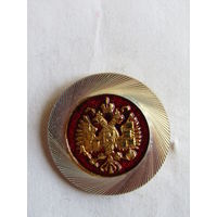 Знак. Значок. Фрачник. "Герб России". "Двухглавый орел".