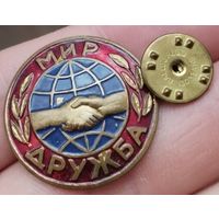 Значок. Мир Дружба
