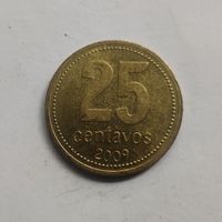 Аргентина 25 сентаво 2010 г.