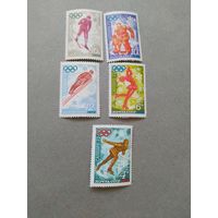 СССР серия марок 1972г. Спорт.