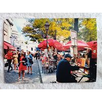 Франция, Париж. Монмартр: площадь Кургана