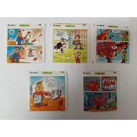 Вкладыши Patbom Патбом 5 шт. В коллекцию.