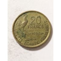 Франция 20 франков 1950