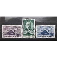 СССР 1948г. Серия из 3 марок.Ленин. гаш.