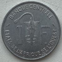 Западная Африка 1 франк 1971 г.