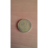 Доминикана, 1 песо 1993 года.