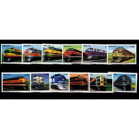 СЬЕРРА-ЛЕОНЕ ТРАНСПОРТ - ПОЕЗДА - ЛОКОМОТИВЫ  MNH