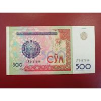 Узбекистан. 500 сум 1999 года, серия LW