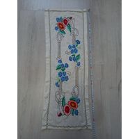 Вышивка салфетка старинная