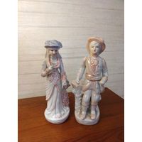 Парные статуэтки, фарфор