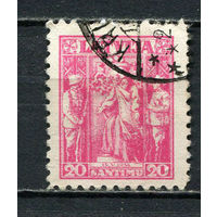 Латвия - 1934 - Аллегория 20S - [Mi.235] - 1 марка. Гашеная.  (Лот 4HY)-TG3P47