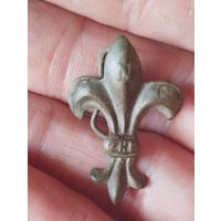 Знак,кокарда? скауты Польша,с рубля