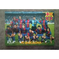 Открытка в мире футбола Барселона