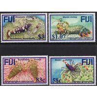 Фиджи 2004. Фауна моря. Креветки. 4 марки Mi 1067