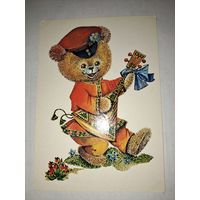 Открытка ссср,Манилова,1989.