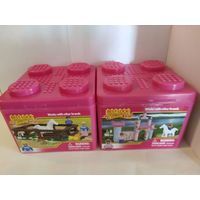 Конструктор Бест Лок(Best- Lock) в пластиковом контейнере для девочек одним лотом(2 единицы)