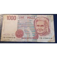 1000 лир 1990 Италия