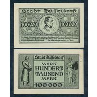 Германия 100.000 марок 1923 год. UNC-