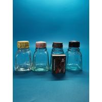 Бутылочка от чернил СССР. 4 шт. одним лотом.