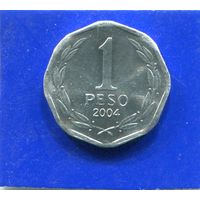 Чили 1 песо 2004 UNC