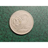 2 кроны Чехословакия.