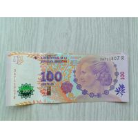 Аргентина 100 UNC с рубля