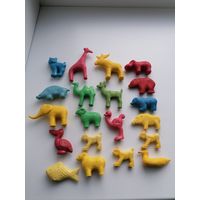 Игрушки СССР твердая резина