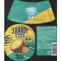 Пивная этикетка - J. HARDY