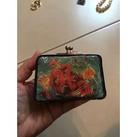 Винтажный Ретро кошелек поцелуйчик