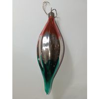 Ёлочная игрушки - Сосулька . СССР . С рубля