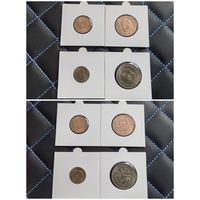 Распродажа !!! Сьерра-Леоне 4 монеты (1/2, 1, 5, 20 центов) 1964 г. UNC