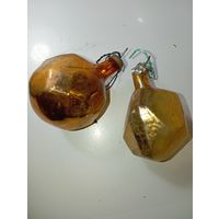Ёлочные игрушки -  Кристаллы , СССР .