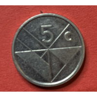 Аруба 5 центов 1997г.
