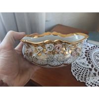 Винтажная конфетница. Фарфор.