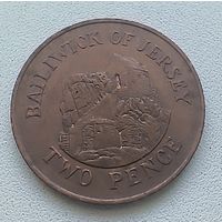 Джерси 2 Пенса, 1989.  5-8-18