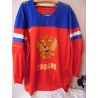 Джерси сборной России с чм-2014 по хоккею в Минске
