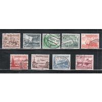 Германия(Рейх)-1937,(Мих.651-659) гаш., Зимняя помощь, Флот, Корабли(полная серия)