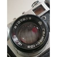 Фотоаппарат Киев. Гелиос 103.
