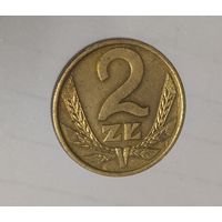 Польша 2 злотых, 1988