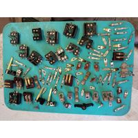 Сборный лот контактов аппаратуры СССР, 04.