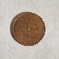 1 крона 2016 Швеция