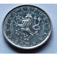 Чехия. 1 крона 2006 года.