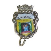Значок в форме щита из немецкого города Ротенбург-об-дер-Таубер