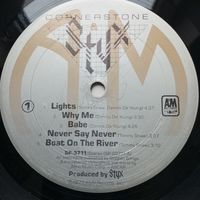 Styx - Cornerstone - A&M, USA - 1979 г. - в конверте "Pieces of Eight"