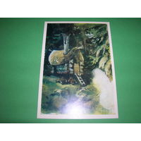 Живопись Поленова Сказки Избушка 1979 год чистая