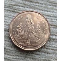 Werty71 Канада 1 доллар 2005 25 лет Марафону Надежды