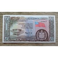 Werty71 Западное Самоа 5 фунтов тала 1963 2020 UNC банкнота официальный репринт большой формат