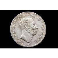 Талер 1841 г. Ганновер (Германия), Эрнст Август. Сохран!